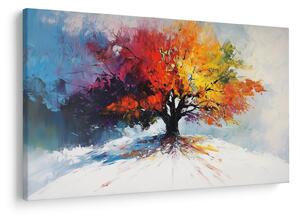 Kép - Színes fa (90x60 cm)