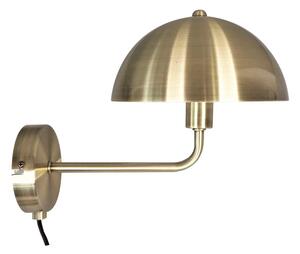 Bonnet aranyszínű fali lámpa, magasság 25 cm - Leitmotiv