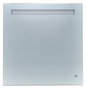 TMP LUX Touch fürdőszobai tükör - LED világítással - érintőkapcsolóval - 60 x 65 cm