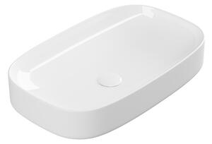 Sanovit MATTEO - PULTRA ültethető - Top Counter - porcelán mosdó - - 65 x 40 cm