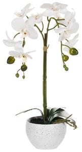 Műnövény ORCHID 42 cm Fehér
