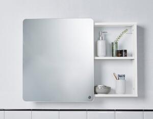Fehér fali-tükrös fürdőszoba szekrény 80x58 cm Color Bath – Tom Tailor