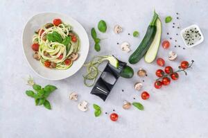 Food & More Duo fekete zöldségszeletelő - Fackelmann