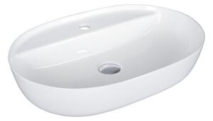 Eros ROCK 5 - PULTRA ültethető - Top Counter - porcelán mosdó - 60 x 40 cm