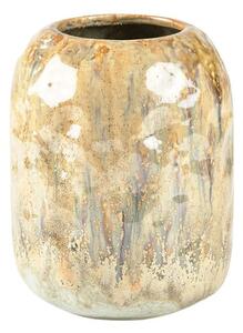 Lilje agyagkerámia váza, magasság 17 cm - Villa Collection