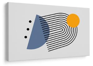 Kép - Minimalista absztrakció N⁰2 (90x60 cm)