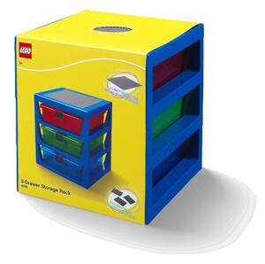 Storage kék rendszerező 3 fiókkal - LEGO®
