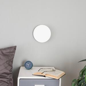TK Lighting Lunia New fali világítás, fehér, Ø 20 cm, dimmelhető, Fehér / opál, Nappali / Étkező, fém