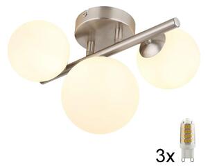 Globo Globo 56140-3W - LED Felületre szerelhető csillár RIHA 3xG9/3,5W/230V króm GL7262