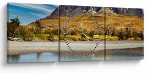 Kép - Torres del Paine Nemzeti Park (órával) (90x30 cm)