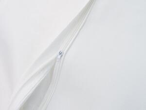 VINING LEAVES dekoratív párnahuzat 40x40 cm, fehér