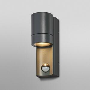 OSRAM ENDURA CLASSIC ISIDOR szenzoros kültéri fali lámpa, sötét szürke, dimmelhető, Alu / szürke / cink, Alumínium, Modern