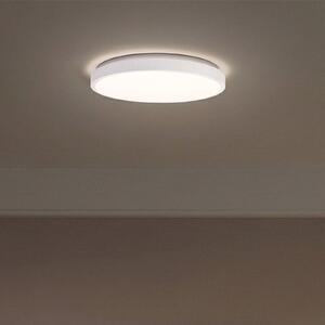 OSRAM LED mennyezeti világítás ORBIS LONDON, fehér, Ø 40 cm, fém, Fehér / opál, Nappali / Étkező, fém, Modern