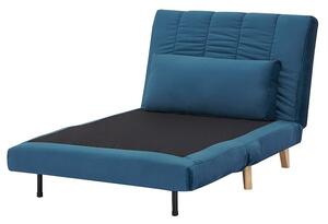 Kék szétnyitható fotel BILLY VELVET
