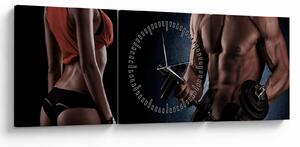 Kép - Fitness (órával) (90x30 cm)