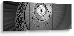 Kép - Lépcsőház 2 (órával) (90x30 cm)