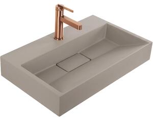 Konglomerátum mosdó Rea GOYA TAUPE 60CM