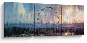 Kép - Absztrakció (órával) (90x30 cm)