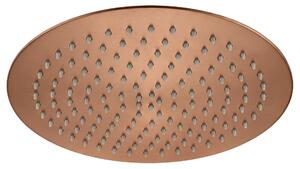 Kerek esőztető zuhanyfej REA JS-P014BRG 30cm Brush Copper