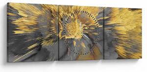 Kép - Arany expanzió (órával) (90x30 cm)
