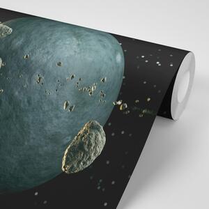 Tapéta meteoritok a bolygó körül