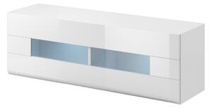 Függesztett szekrény/polc Tamie Typ 08 (fehér+ fényes fehér). 1030538