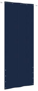 Kék oxford-szövet erkélyparaván 100 x 240 cm