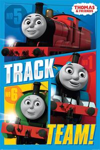 Plakát Thomas & Friends - Track Team, (61 x 91.5 cm)