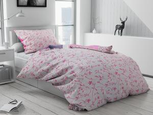 Batonia rózsaszín pamut ágyneműhuzat