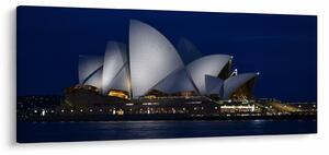Sydney éjszakai kép (120x50 cm)