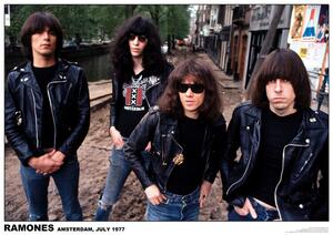 Plakát Ramones - Amsterdam 1977