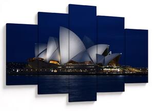 Sydney éjszakai kép (150x105 cm)
