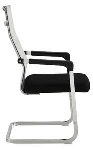 Konferencia szék, szürke/fekete, RIMALA