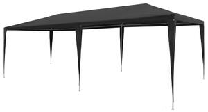 Antracitszürke PE rendezvénysátor 3 x 6 m