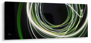 Kép zöld vonalak (120x50 cm)