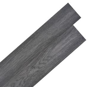 VidaXL fekete/fehér 2 mm-es öntapadó PVC padló burkolólap 5,02 m²