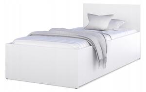 DORIAN egyszemélyes ágy - fehér Méret: 200x90