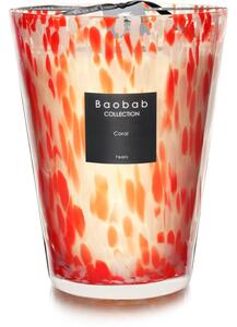 Baobab Pearls Coral illatos gyertya 24 cm
