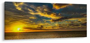 Naplemente a tengeren (120x50 cm)