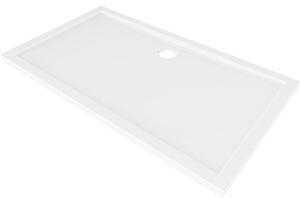 Mexen Flow téglalap alakú slim zuhanytálca 150 x 70 cm, fehér fényes - 46R107015