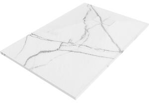 Mexen Hugo SMC téglalap alakú zuhanytálca 100 x 80 cm, fehér kő - 42158010
