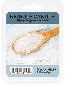 Kringle Candle Sea Salt & Tonka illatos viasz aromalámpába 64 g