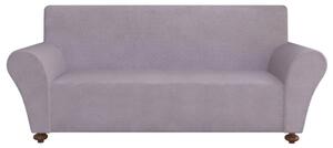 VidaXL 131087 Stretch Couch Slipcover Grey Polyester Jersey