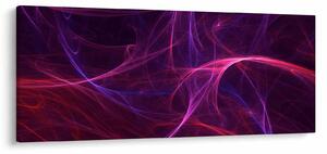 Absztrakt görbék képe (120x50 cm)