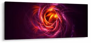 Ragyogó modern absztrakció képe (120x50 cm)