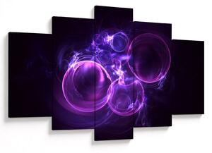 Absztrakt kép buborékok (150x105 cm)