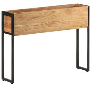 Tömör akácfa virágtartó 90 x 20 x 68 cm