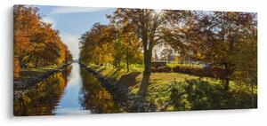Vízi csatorna képe (120x50 cm)