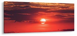 Színes nap képe (120x50 cm)