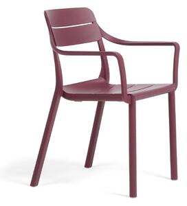 Nardi Cassia karfás szék burgundi